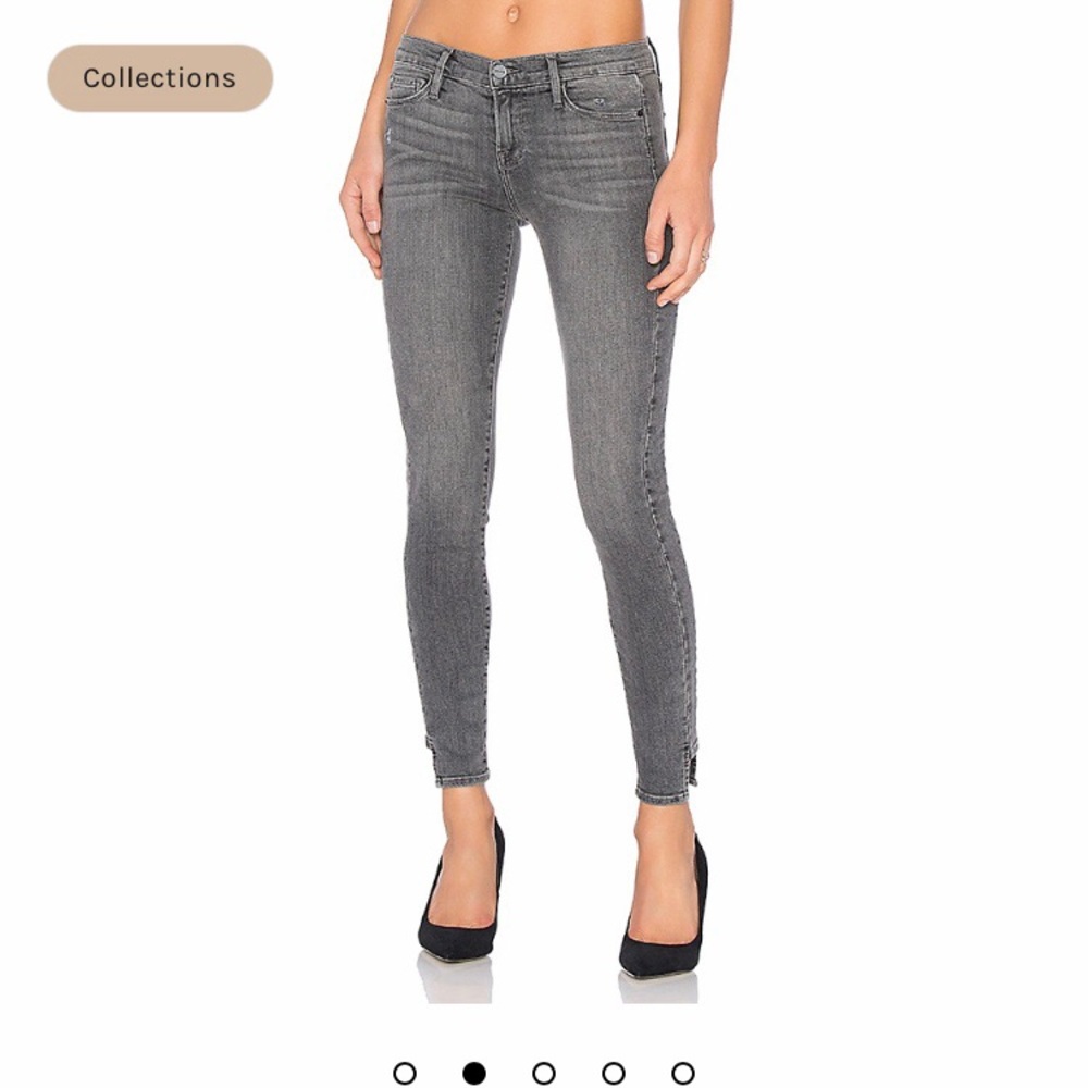 Frame Denim grey skinny jeans